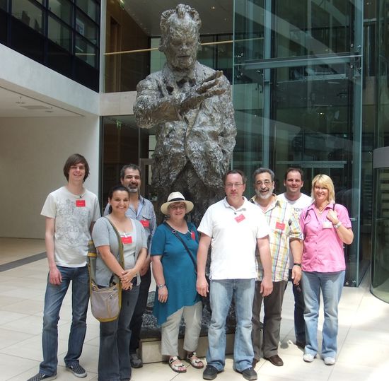 Gruppenbild Berlinfahrt OV Langenbach 2012